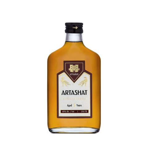 Կոնյակ «Արտաշատ 5» երիտասարդ նրբագեղություն