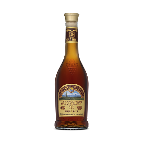 Կոնյակ «Մարզպետ 20» համբերությունը վերածվում է կատարելության